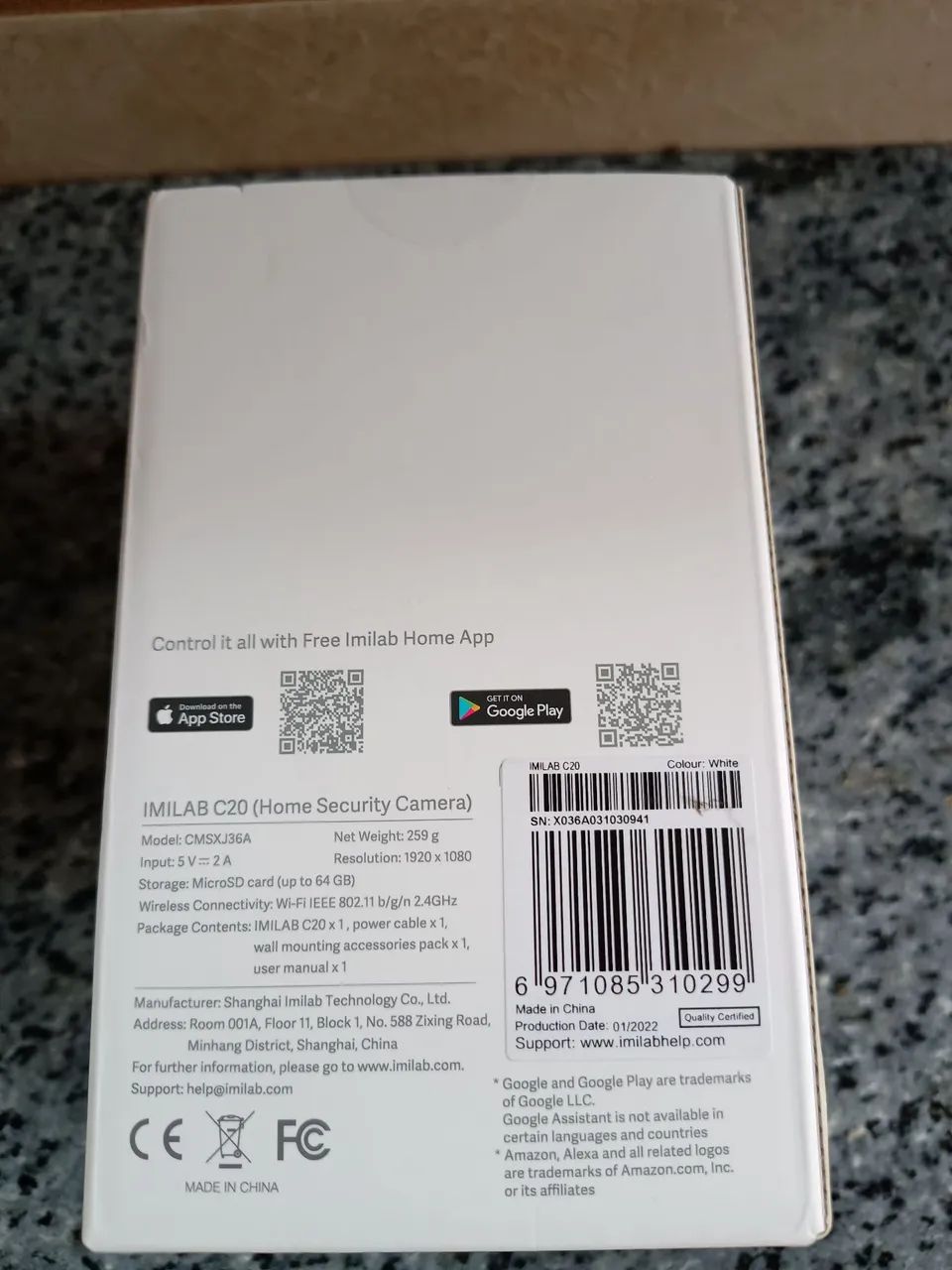 Vendo Câmera de Vigilancia Imilab C20 Pro CMSXJ56B 2K Wifi - Branca. Nova. - Foto 3