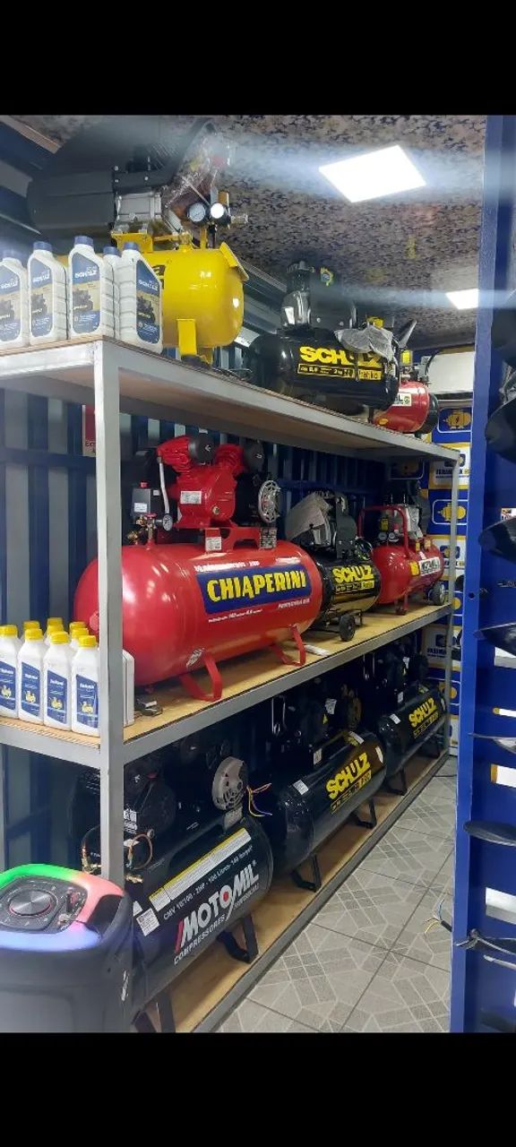 COMPRESSORES DE AR 20L A 250L