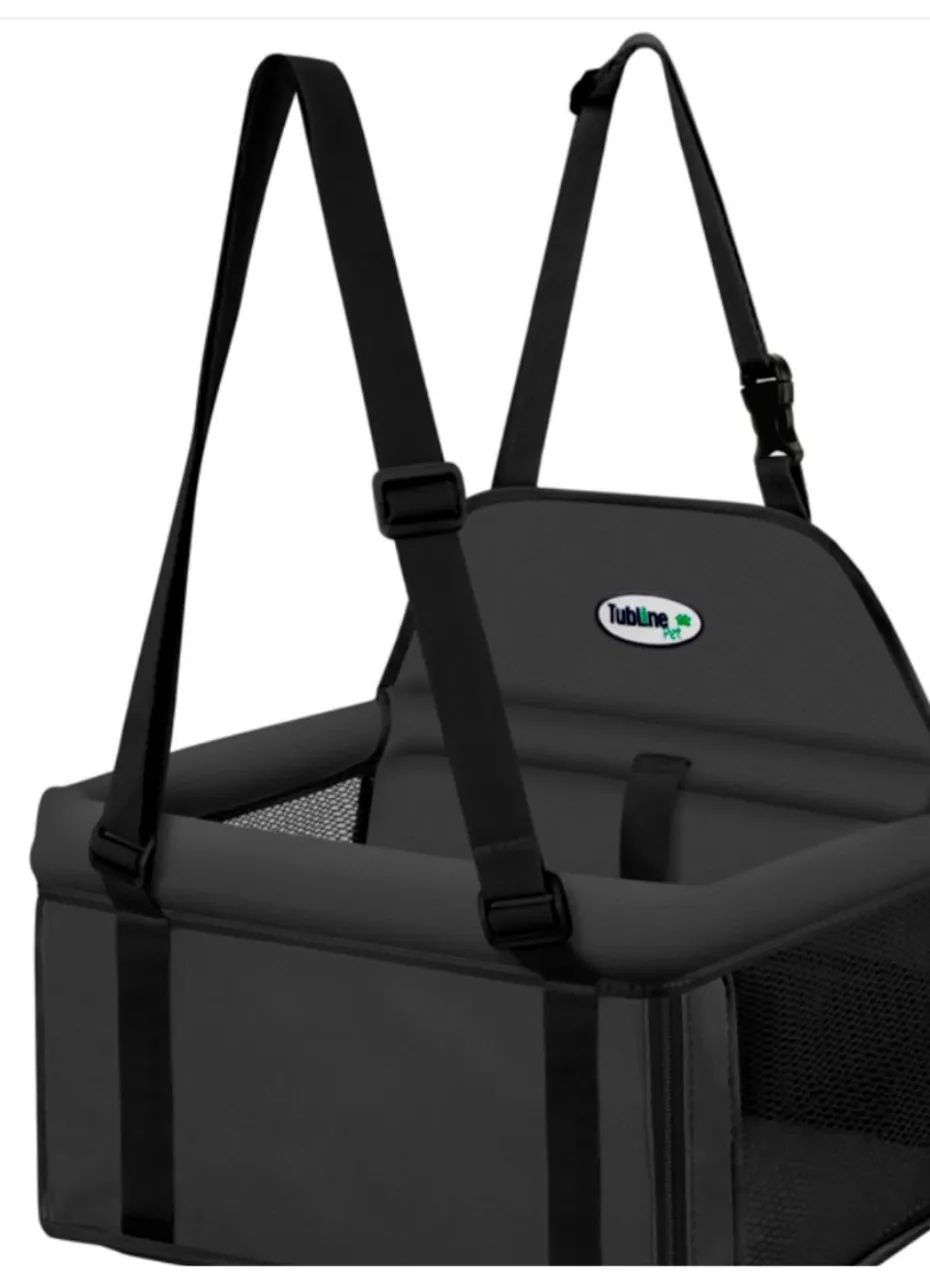 Cadeira transporte carro em couro( cachorro e gato) - Foto 2