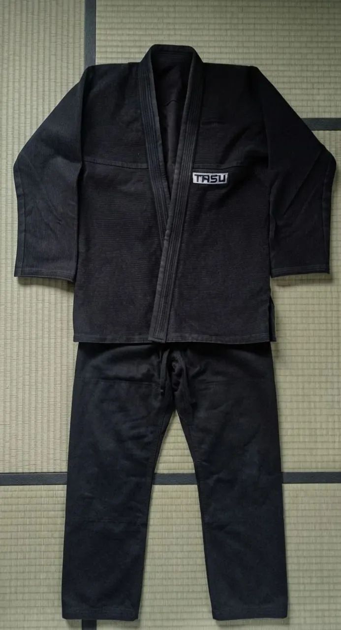 ?KIMONO TASU A4 TRANÇADO PRETO - Foto 3