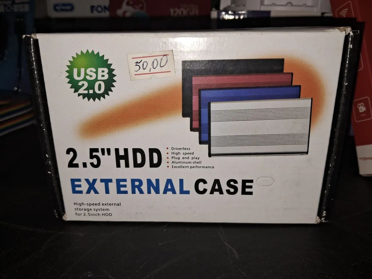 External Case USB 2.0 2.5 " HDD YP2520