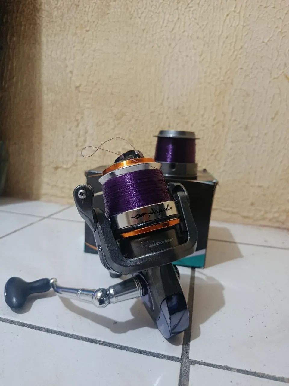 Molinete long cast 5000 arpoador  - Foto 3