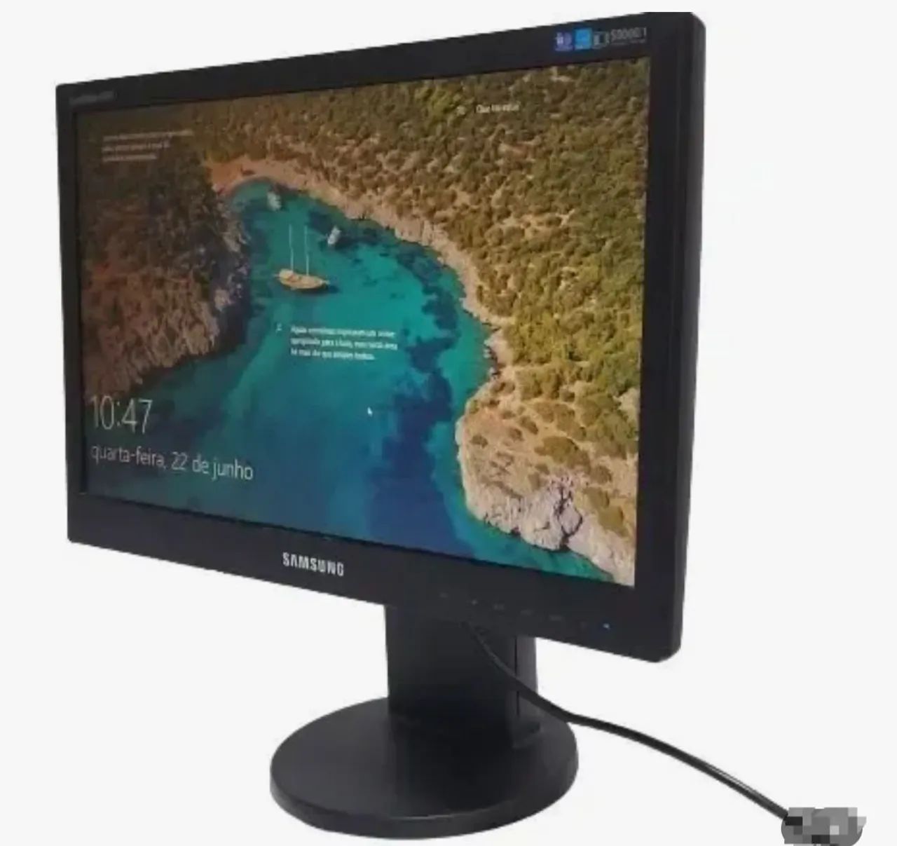 Monitor Lcd Samsung 20 Polegadas Syncmaster 2043swplus - Foto 4