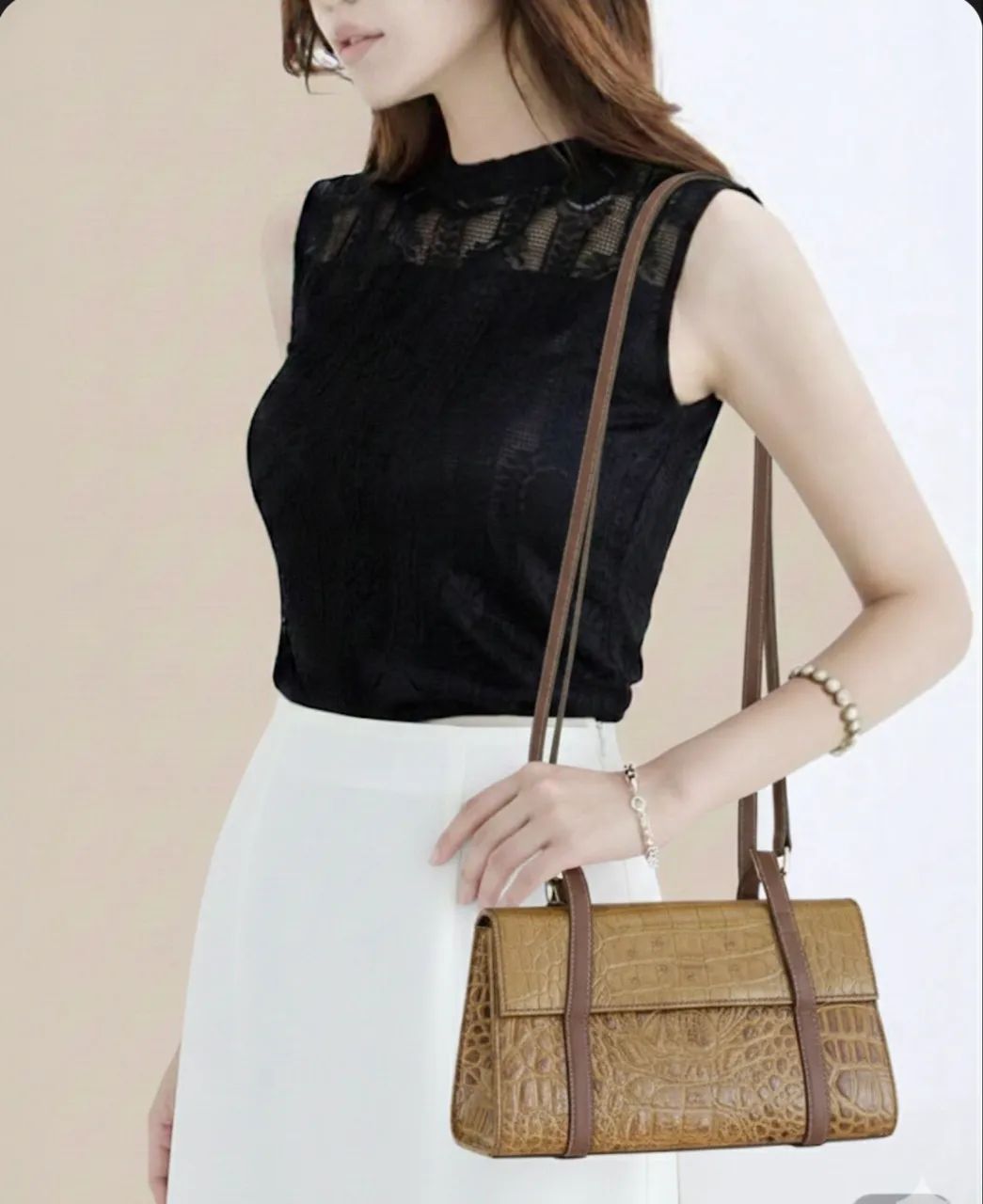 Bolsa feminina em couro legítimo  - Foto 2