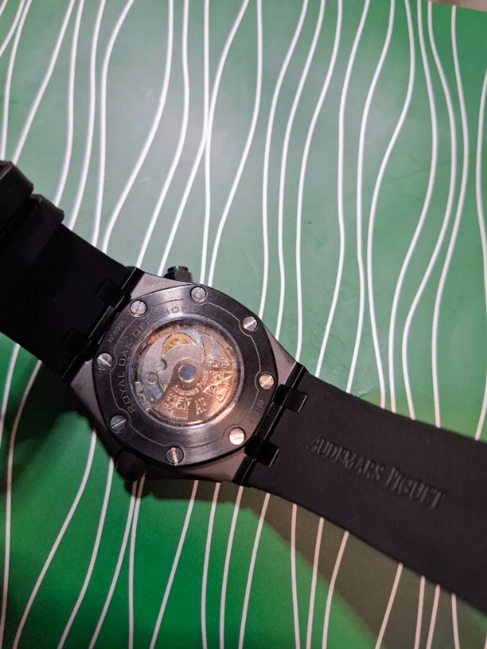 Relógio AUDEMARS PIGUET ROYAL OAK OFFSHORE ALL BLACK  - AUTOMÁTICO  - Foto 4