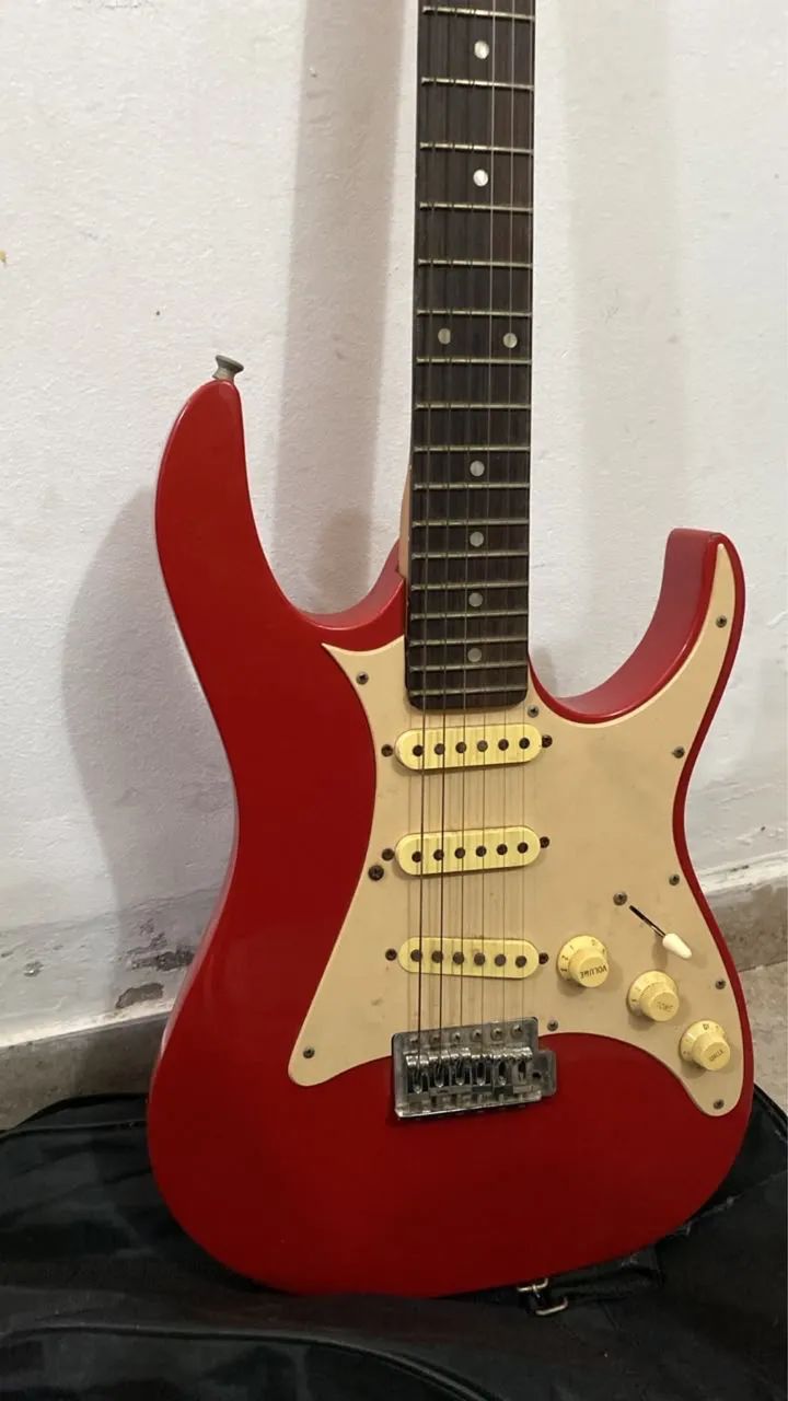 Guitarra golden e violão - Foto 4