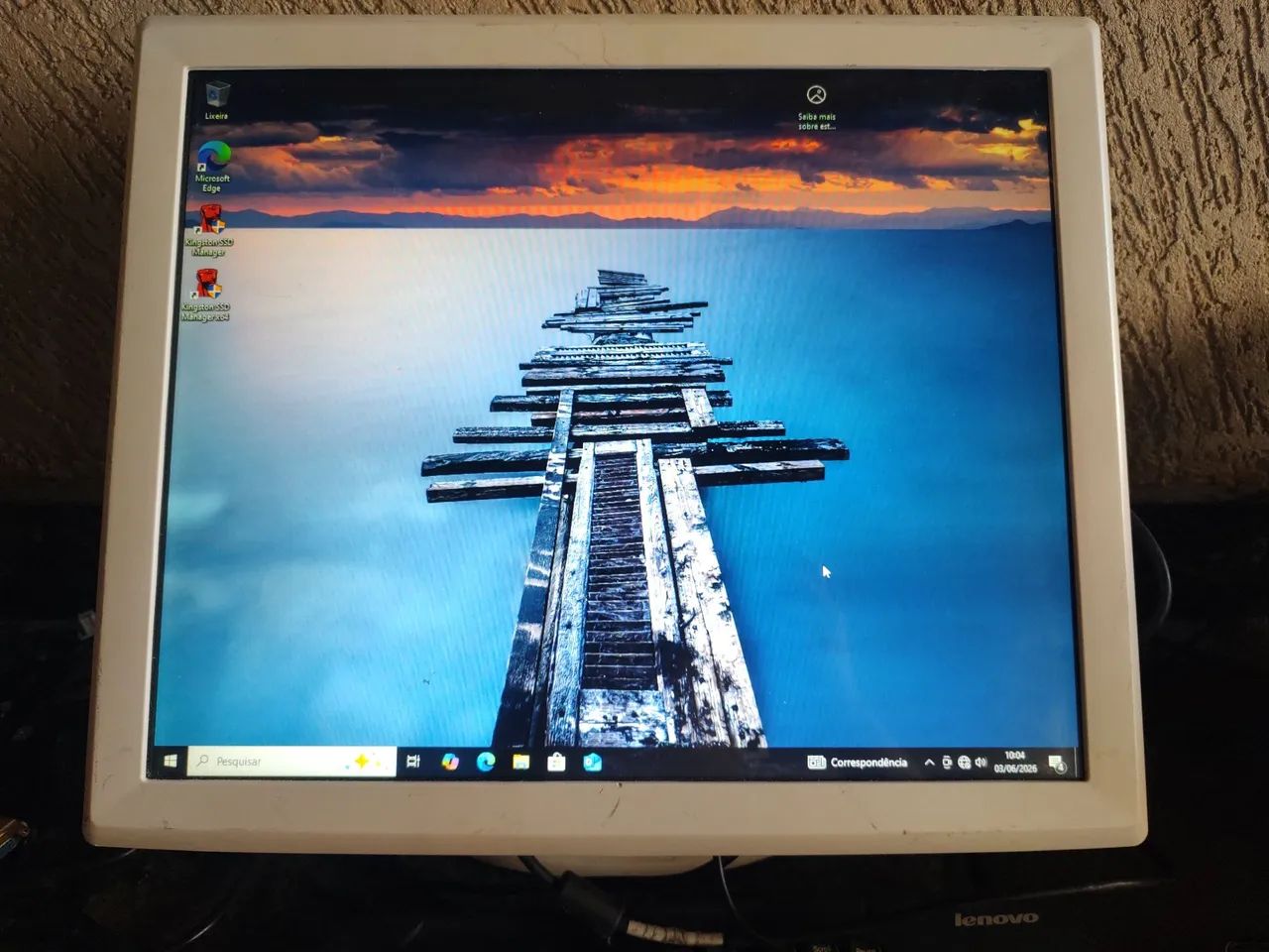 Monitor elo touch 19 polegadas 