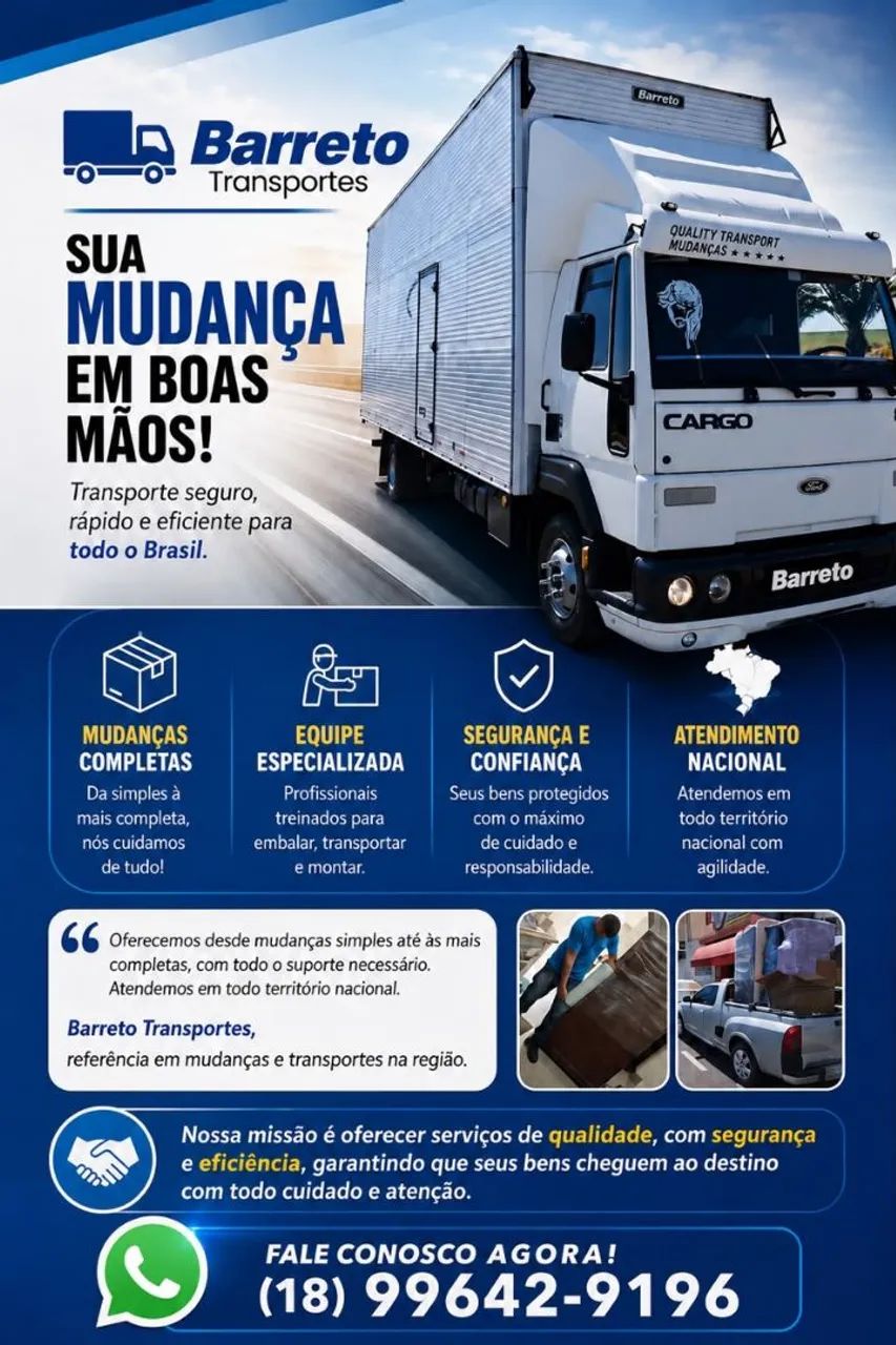 Fretes e Mudanças em Araçatuba e região 