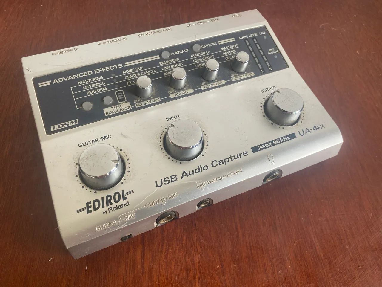 Interface de áudio Roland Edirol UA-4FX - Foto 2