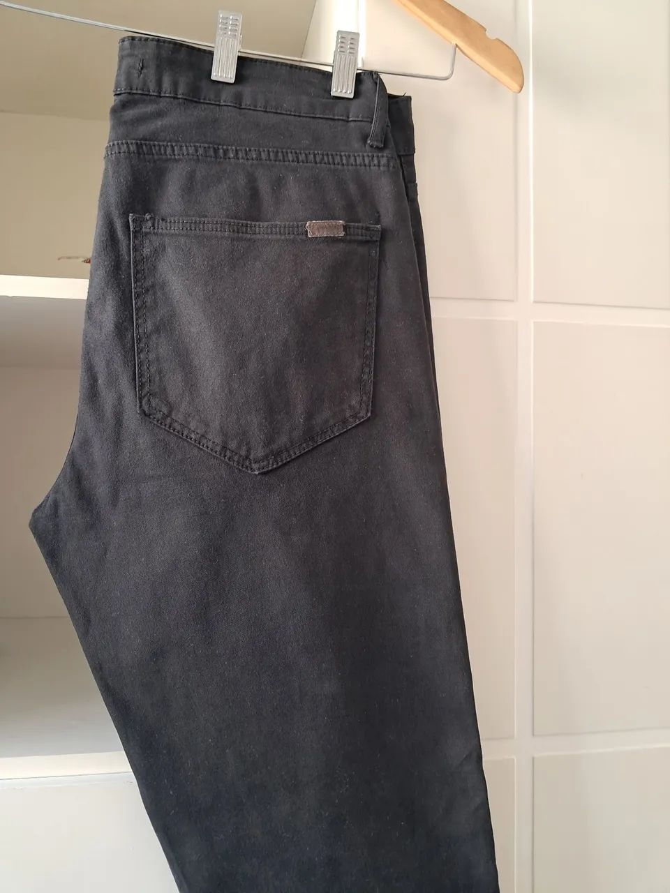 Calça Slim preta Zara  - Foto 4