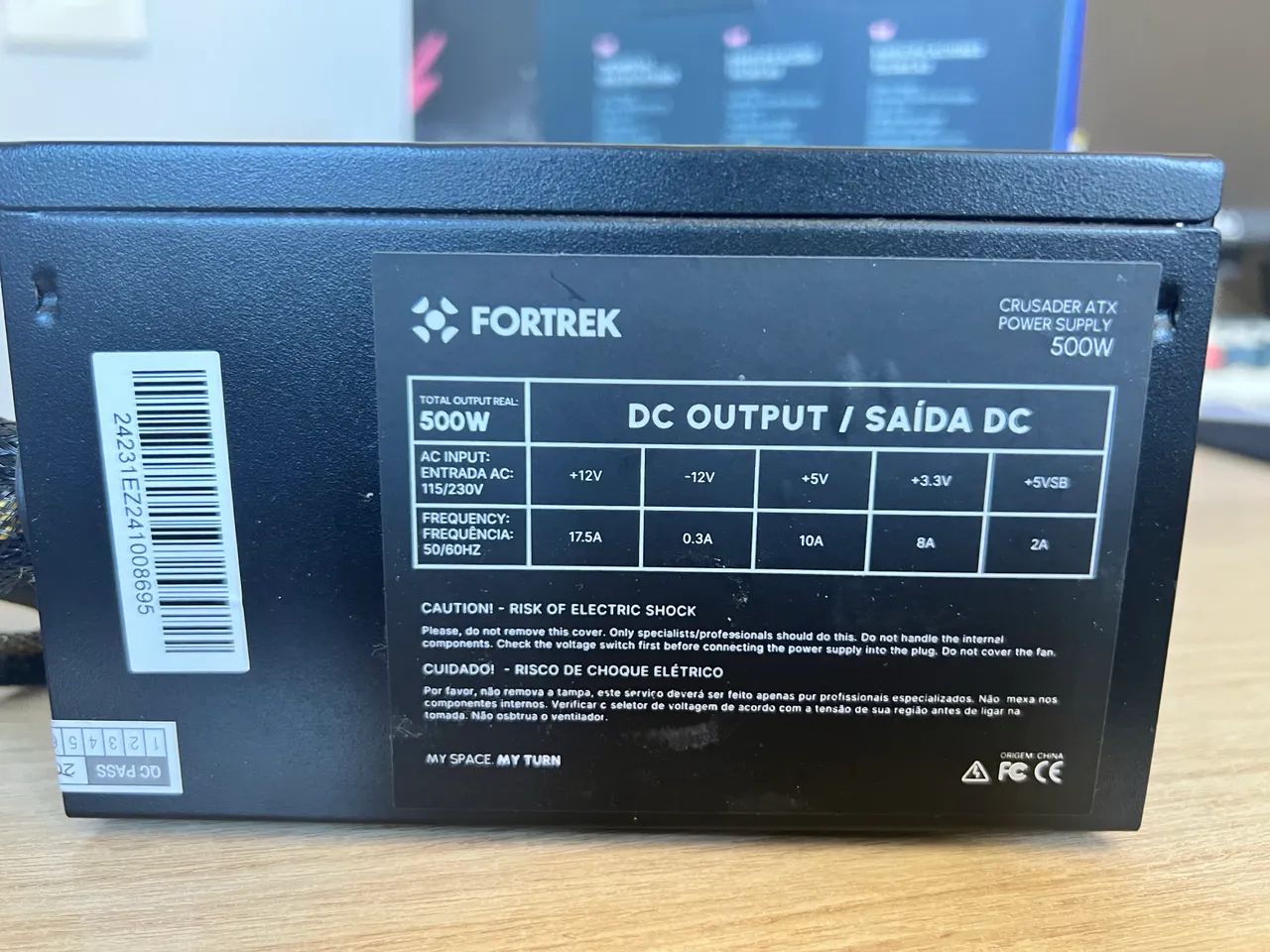 Fonte 500w fortrek - Foto 3