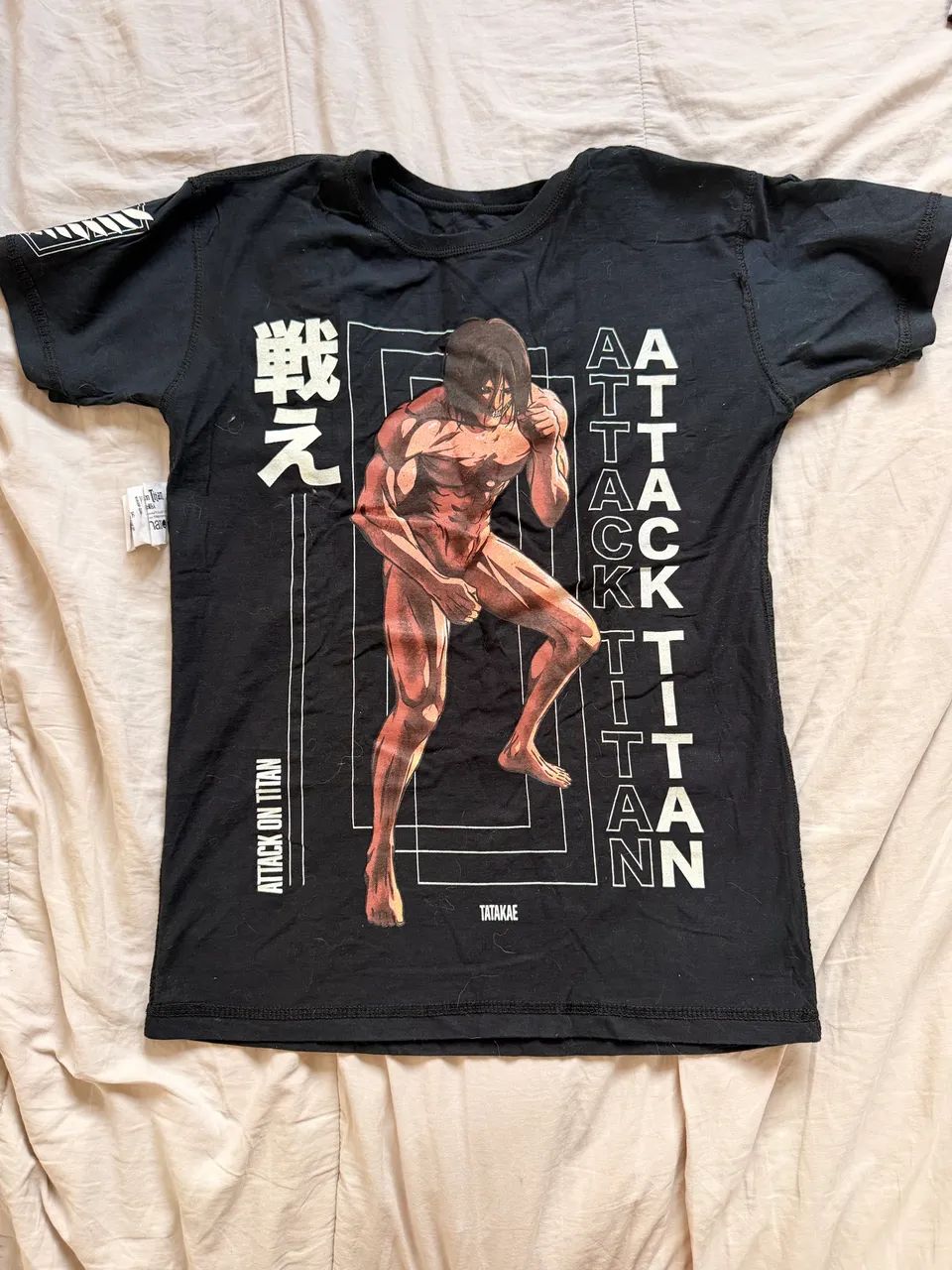 camiseta attack on titan piticas 14 - Foto 3