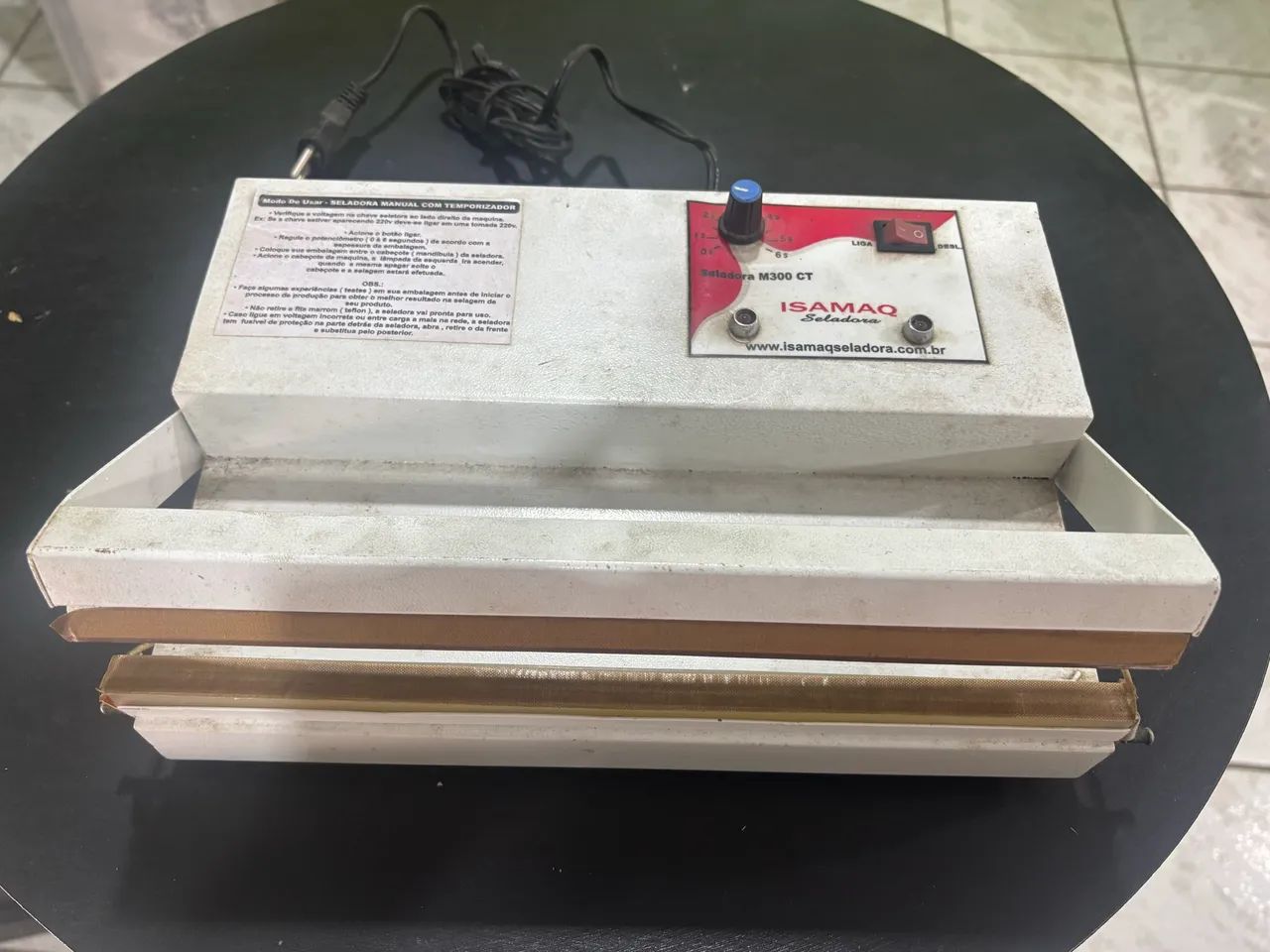 Seladora Térmica ISAMAQ M300 CT com Temporizador