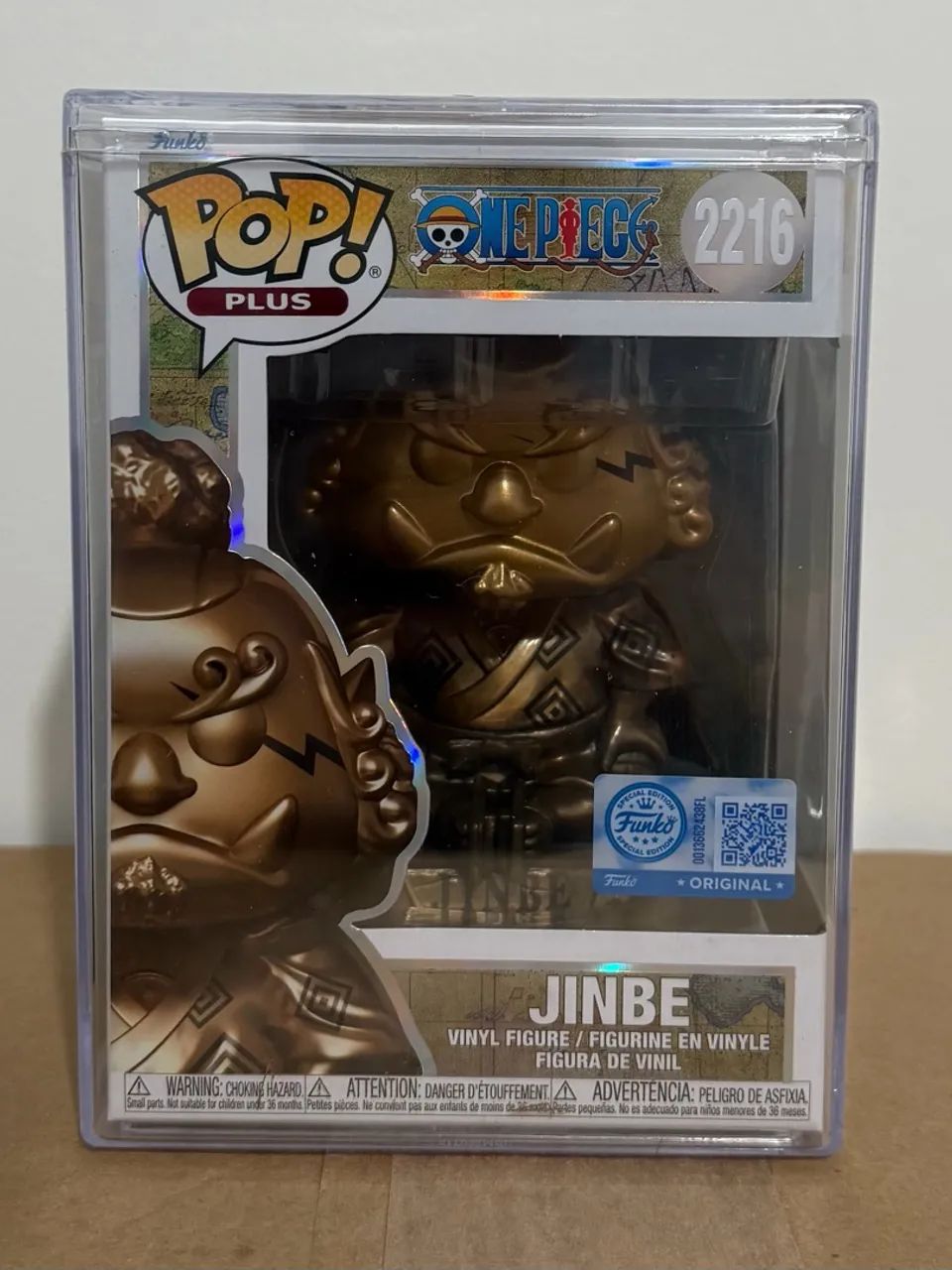 Funko pop Plus Jinbe Bronze One Piece 