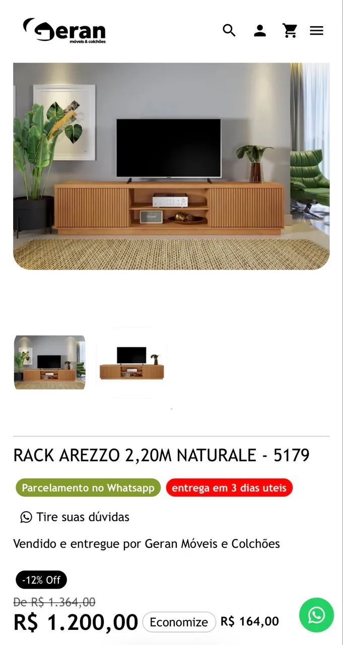 Vendo rack AREZZO - Foto 2