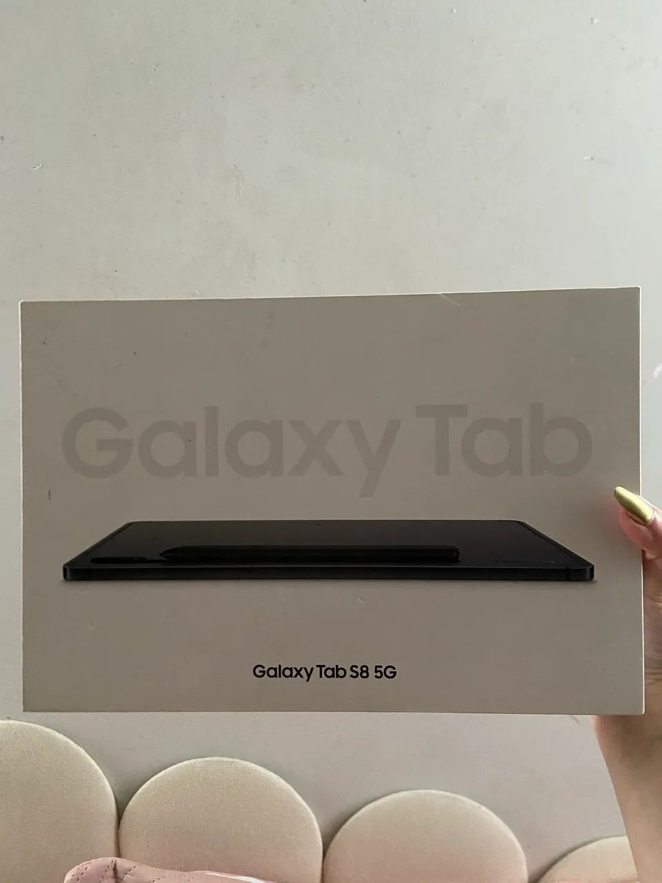 Samsung Galaxy Tab S8 5G 256GB + S Pen + Capa com Teclado