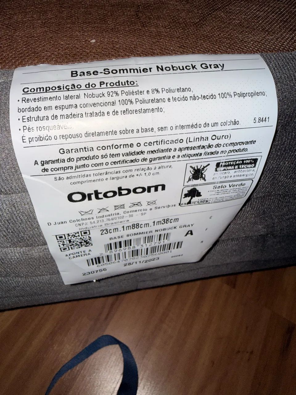 Cama Box casal Ortobom super conservada - Foto 4