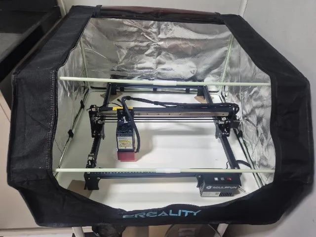 Maquina laser 20w diodo Sculpfun e Acessórios inclusos