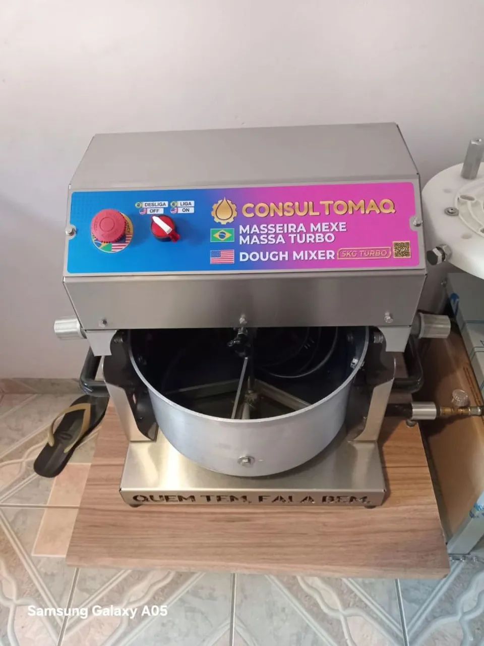 Maquina  modeladora de salgado 5.5 turbo seme nova . - Foto 2