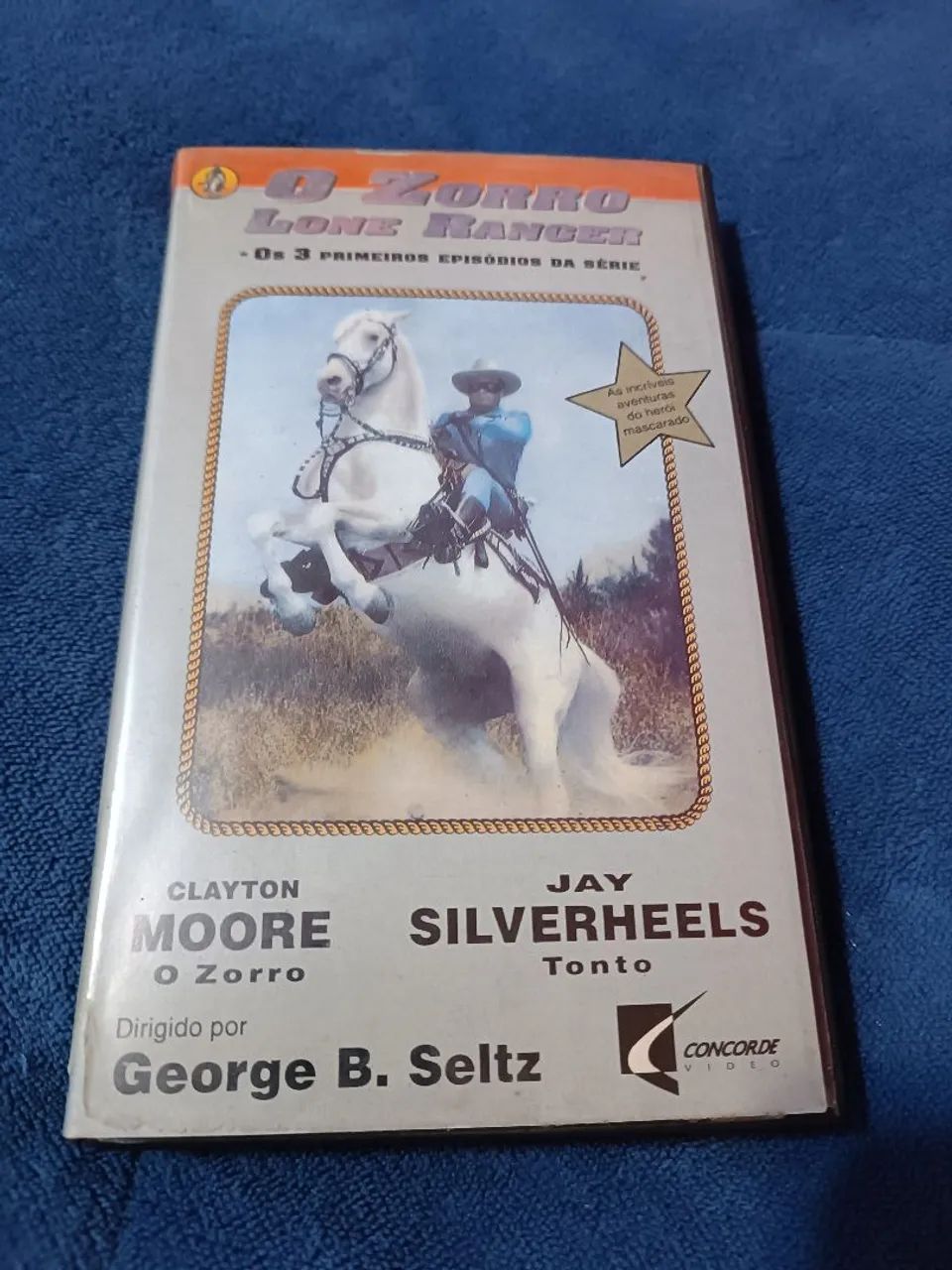 O Zorro - Lone Ranger em VHS.