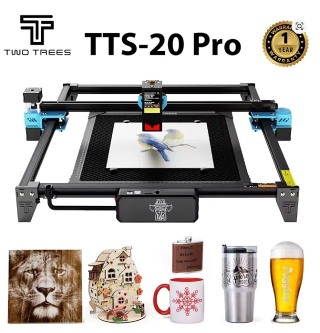 Máquina De Gravação A Laser Twotrees Ts2 20w - Foto 4
