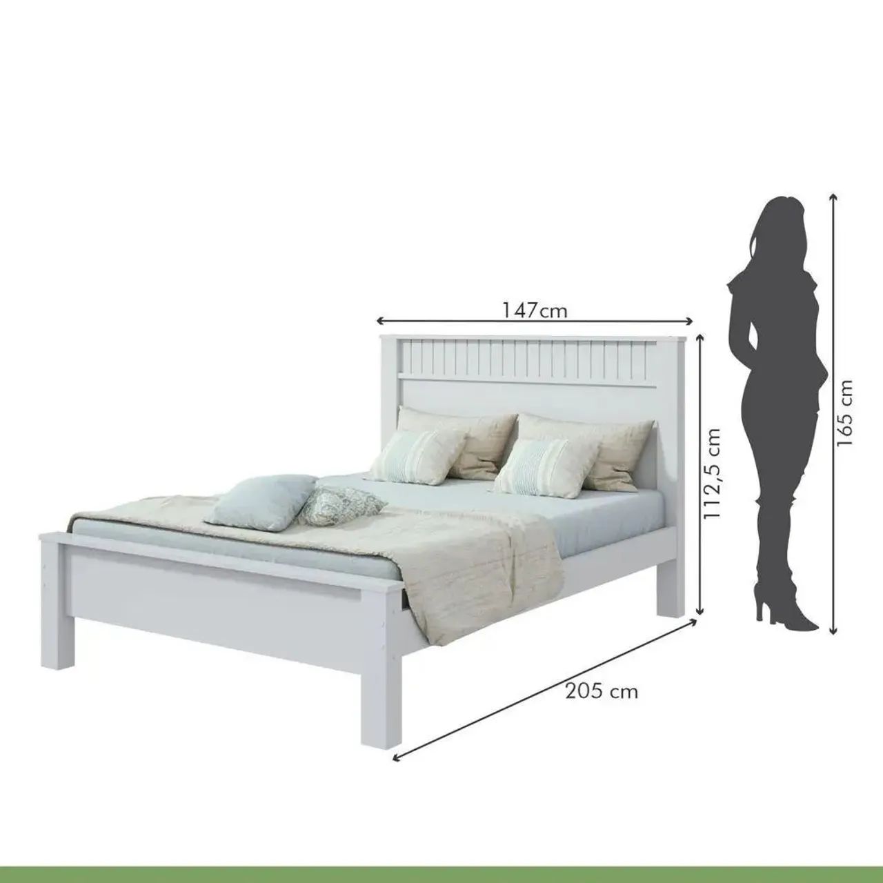 Vendo Cama de casal em estado de nova!!! - Foto 3