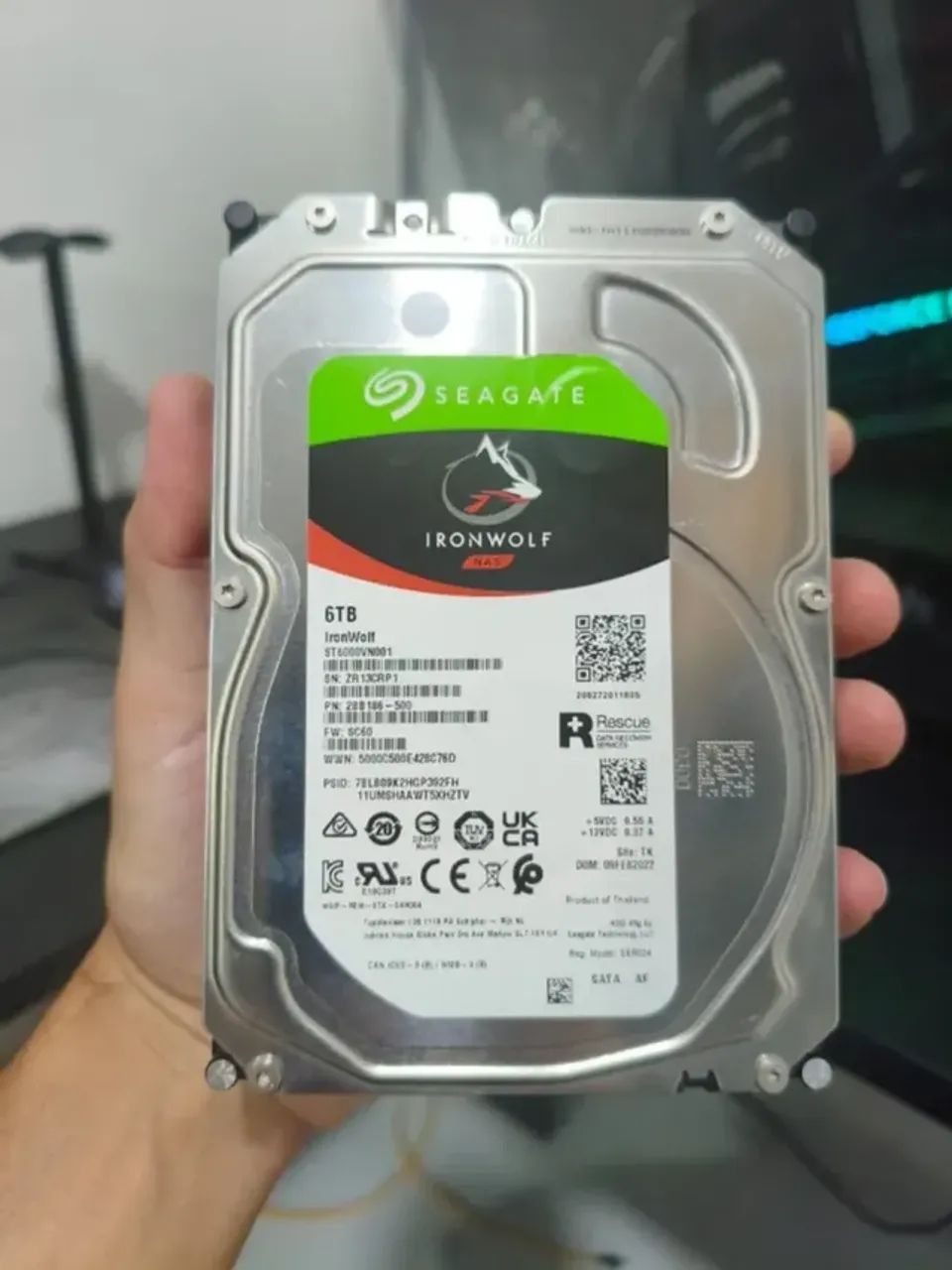 2 HD 6TB Ironwolf NAS (2 unidades)