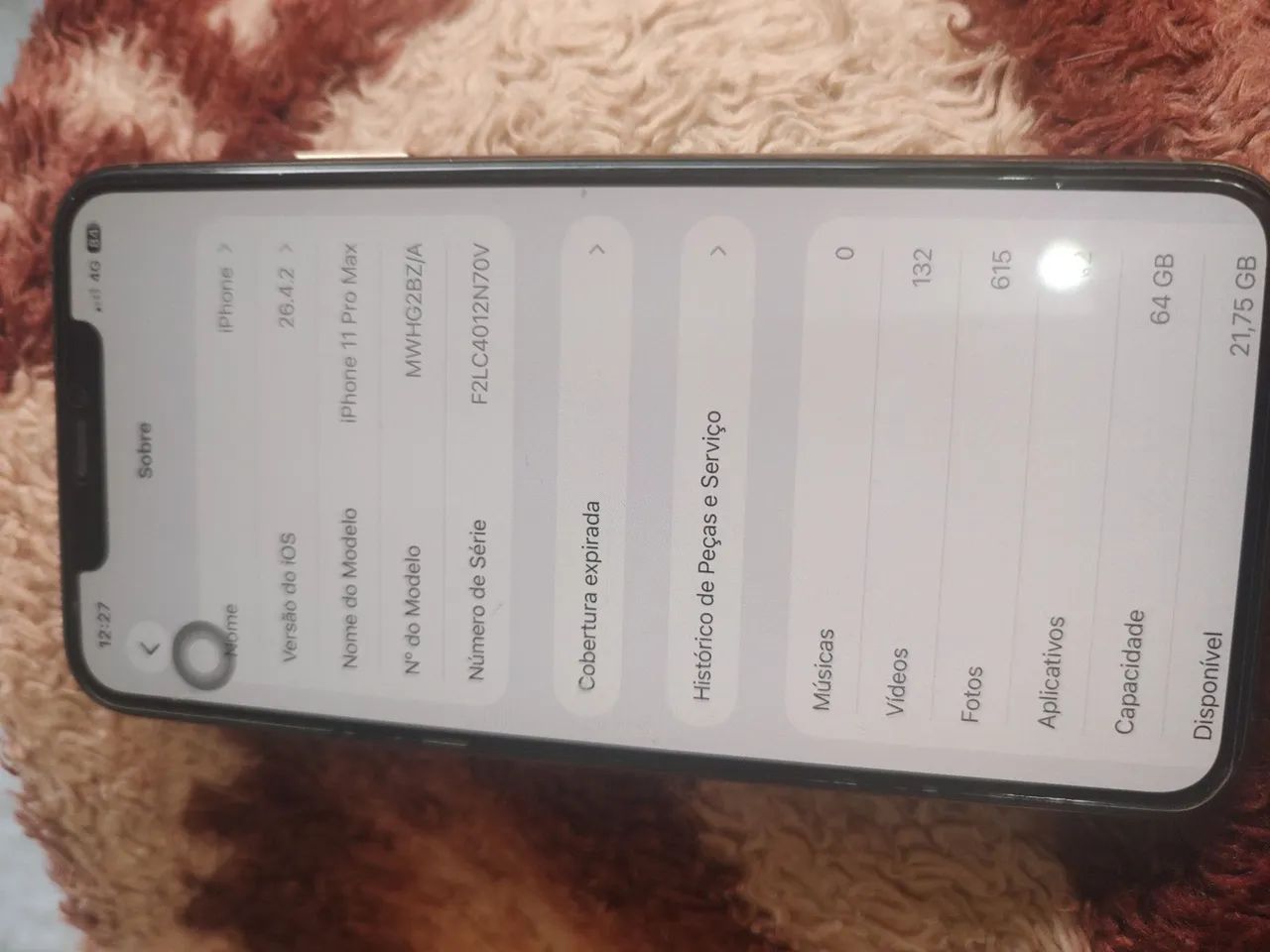 iPhone 11 pro max 64 gb
