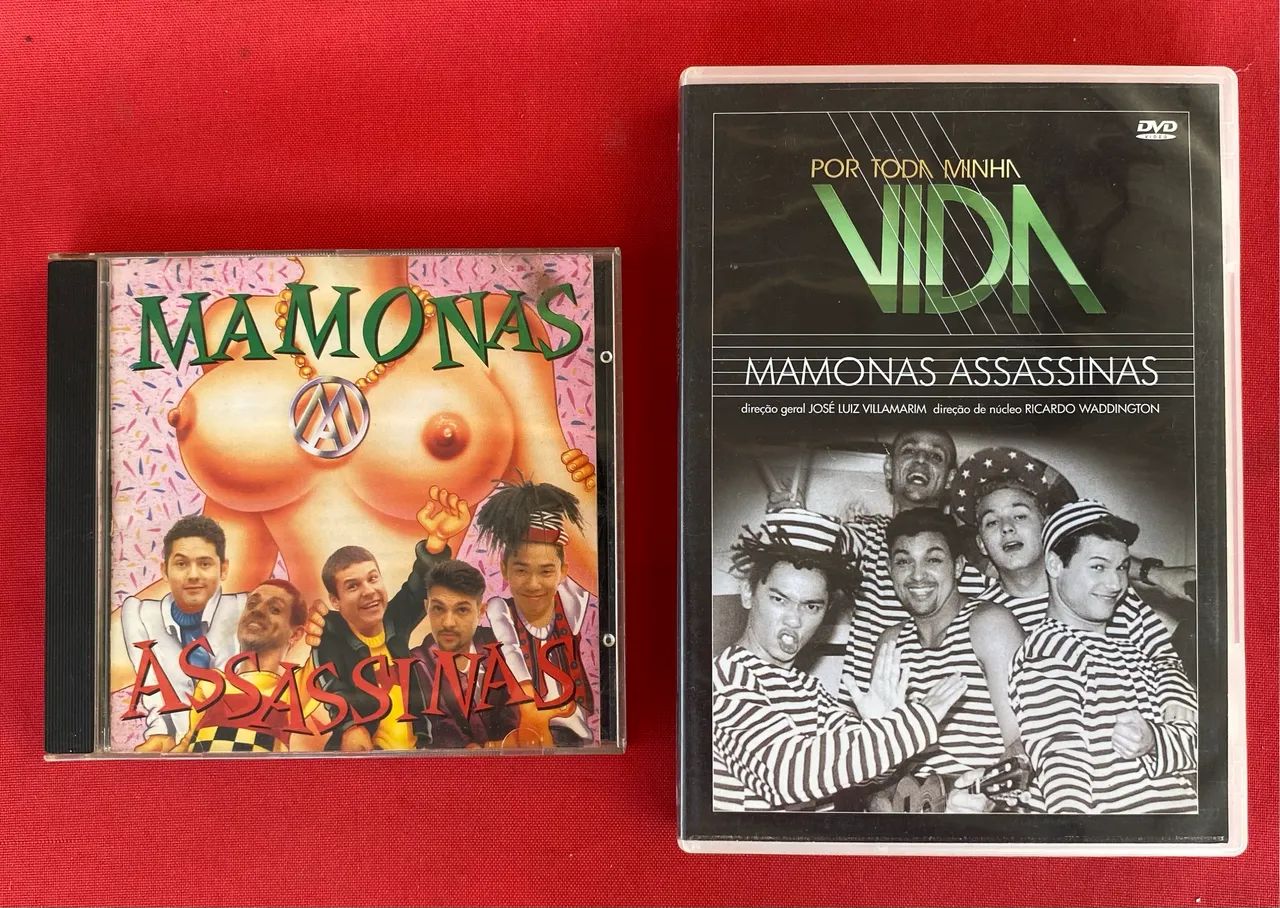 CD E DVD MAMONAS ASSASSINAS 