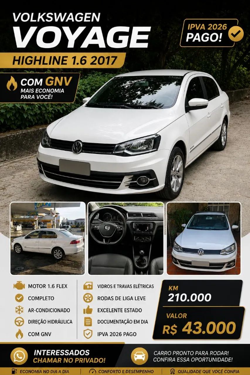 Volkswagen Voyage 2017