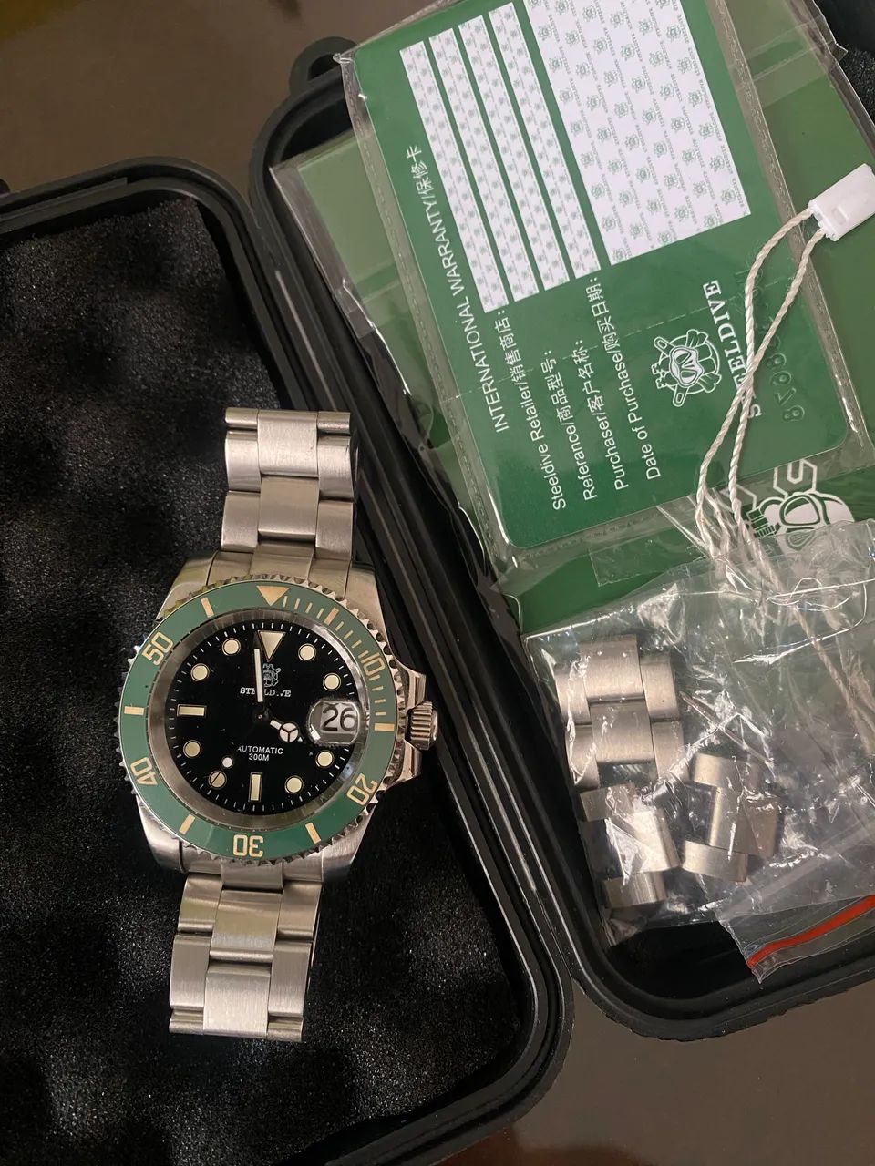 Relógio automático steeldive