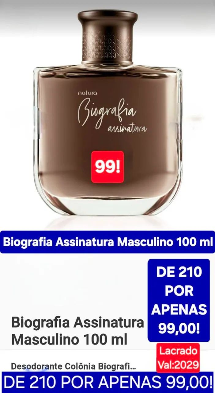 PERFUMES NATURA E O BOTICÁRIO