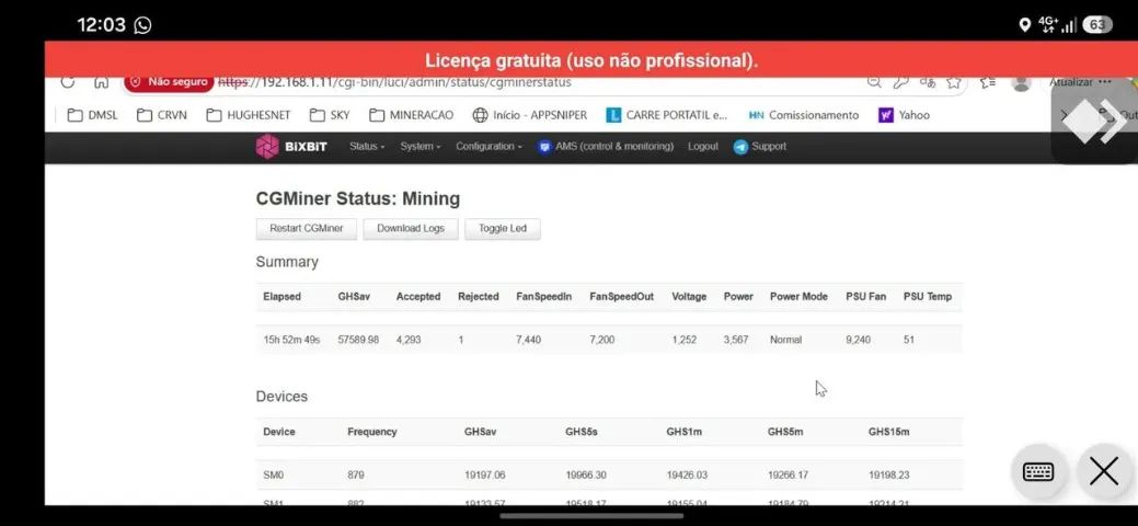 Whatsminer M21s 