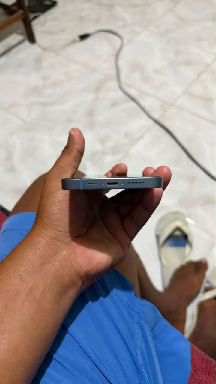 iPhone 14 azul 128gb Zero  - Foto 4