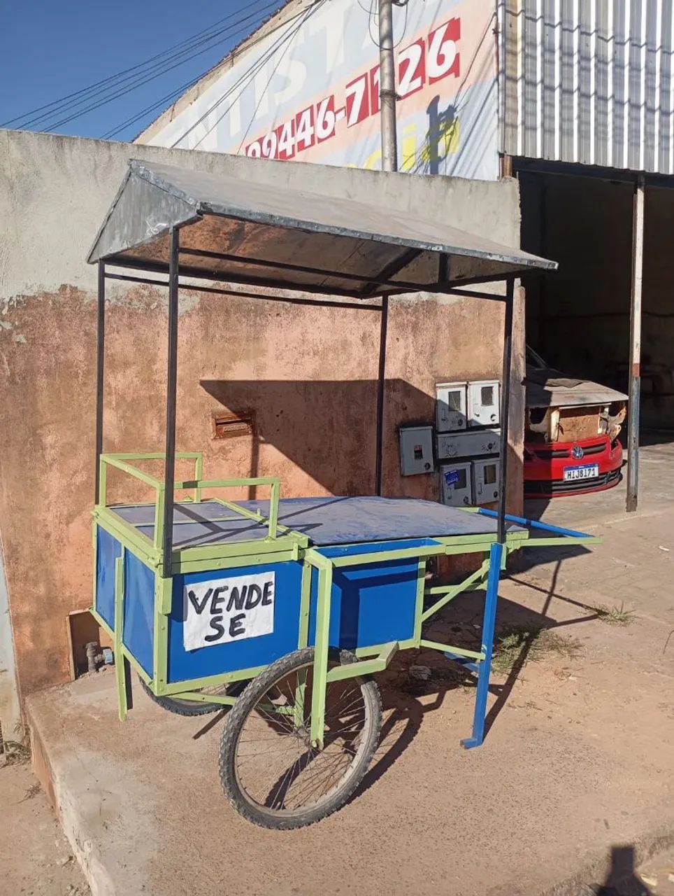 Carrinho de cachorro quente ou venda de ambulante  - Foto 5