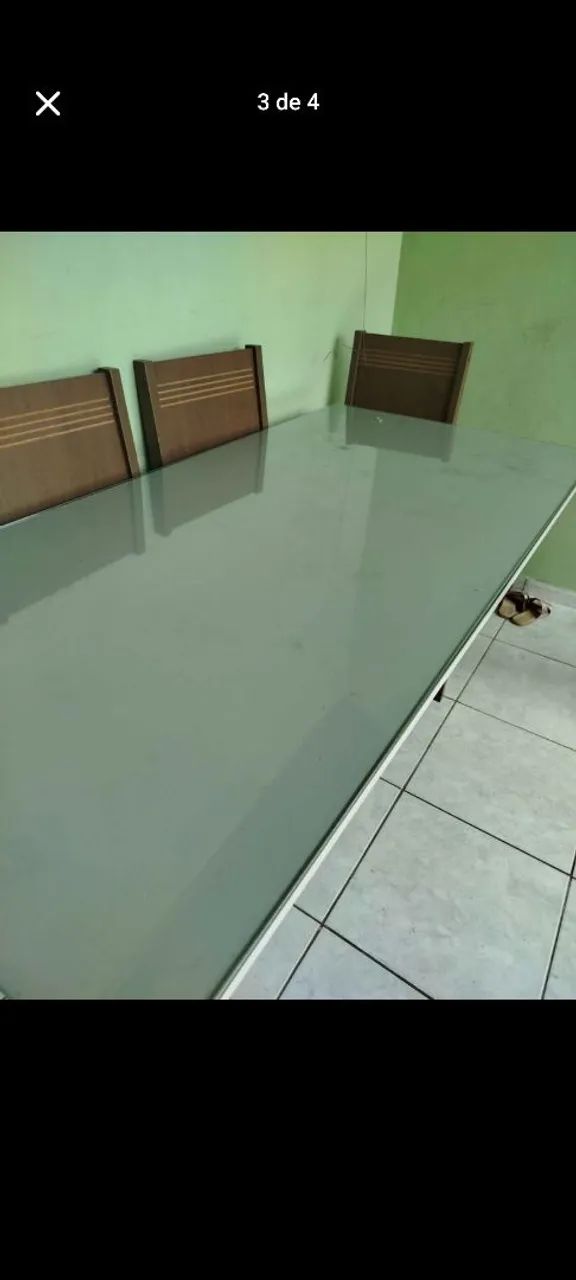 CONJUNTO MESA COM 6 CADEIRAS  - Foto 3