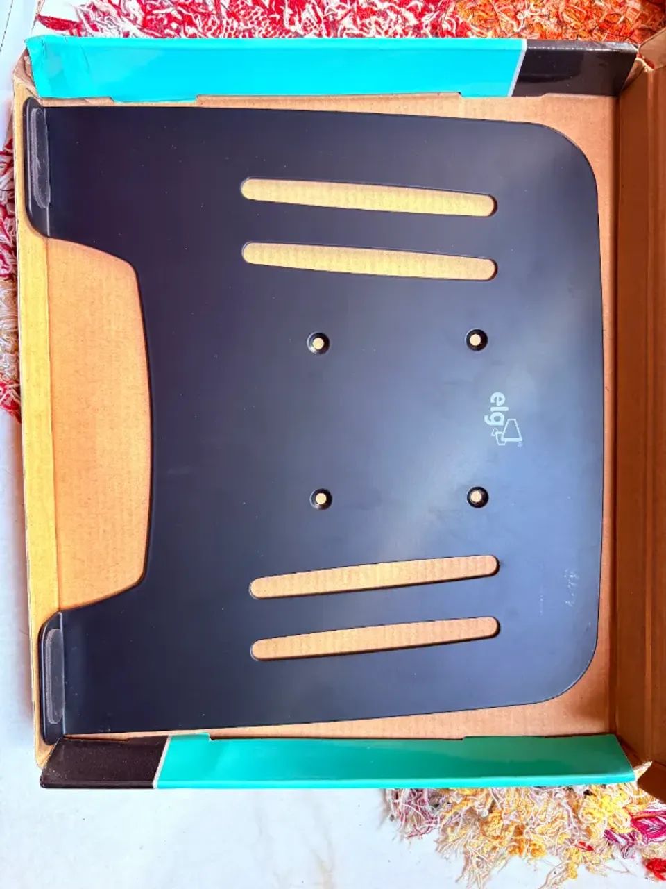 Suporte Bandeja para Notebook 10 a 17 Polegadas 9kg ELG VESA 75x75 - Foto 3