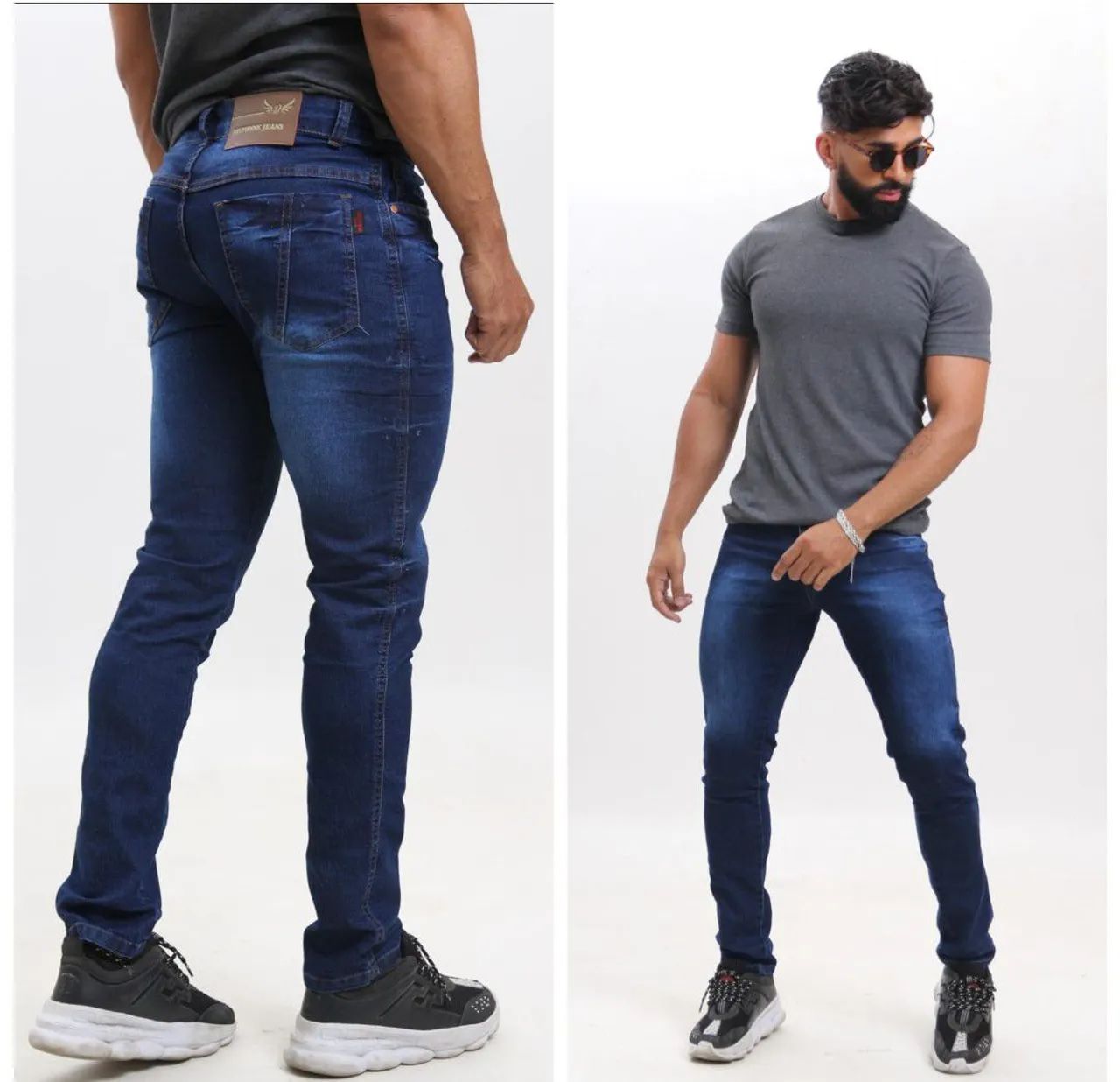 Calça jeans masculina  - Foto 2