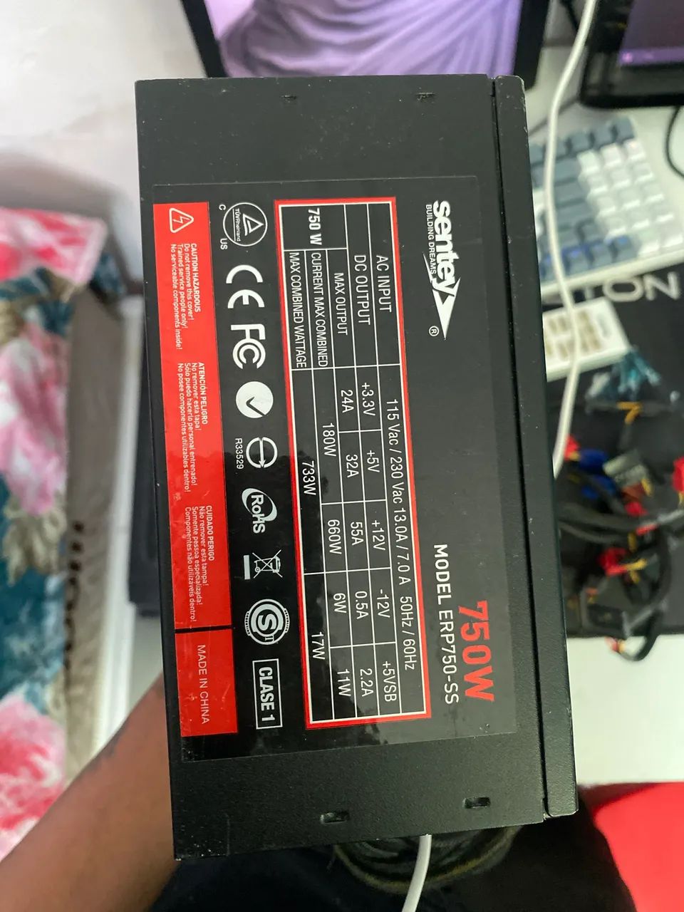 Vendo fonte pc tá com algum problema ela eu acho - Foto 2