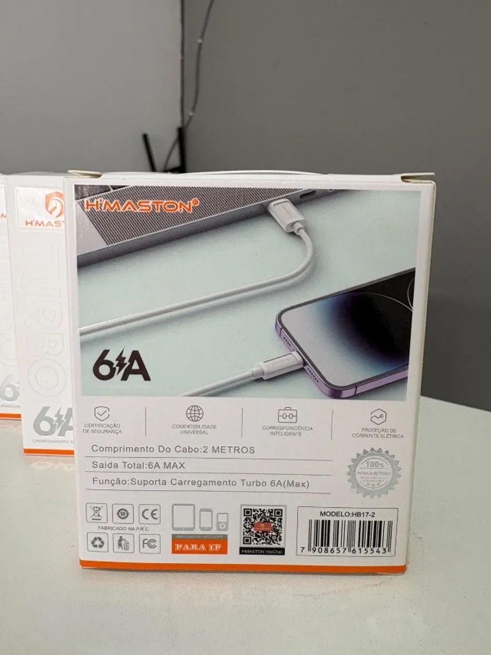 Cabo H?Maston Lightning 2 Metros | Carregamento Rápido 6A - Foto 2