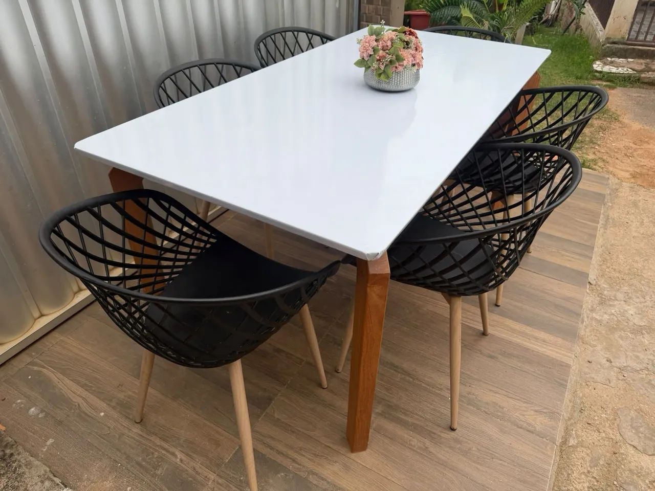 Mesa  com 6 cadeiras  - Foto 5
