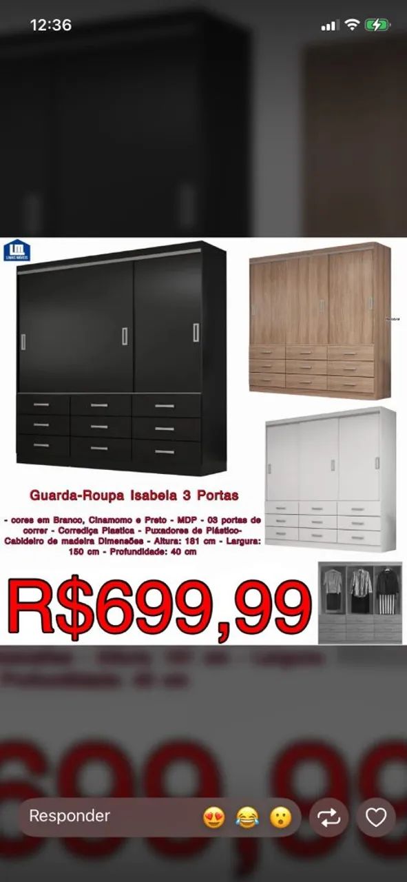 Guarda roupa 