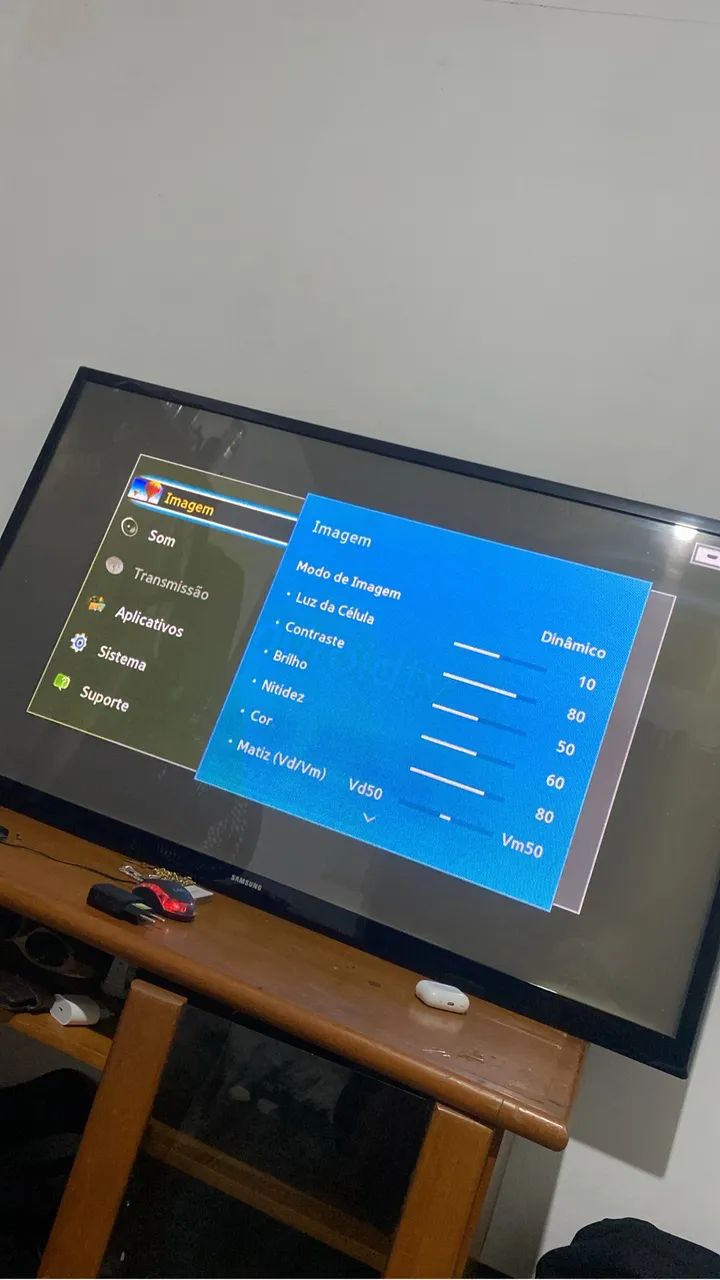 TV SAMSUNG 52 POLEGADAS ? Não Smart tv