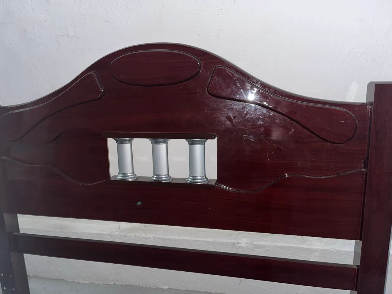 Cama de casal madeira 