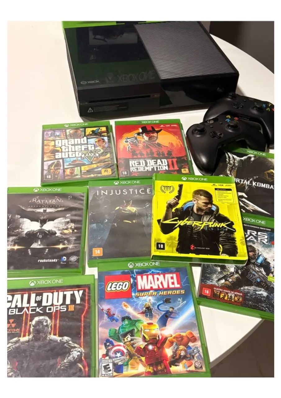 Xbox one completo com kinect e jogos - Foto 2