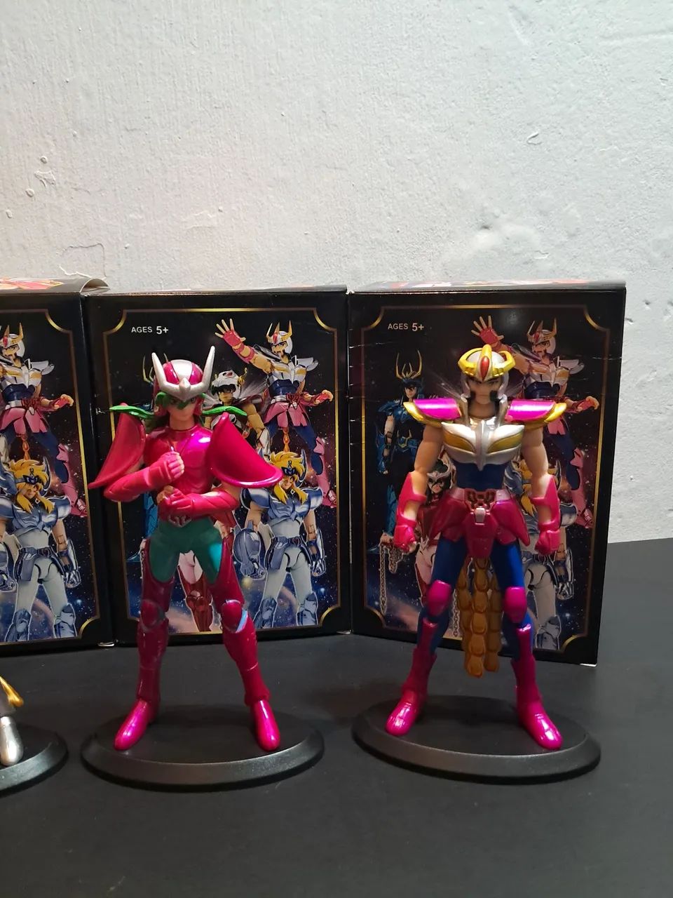 Kit 5 Action Figure Cavaleiros do Zodíaco - Foto 4
