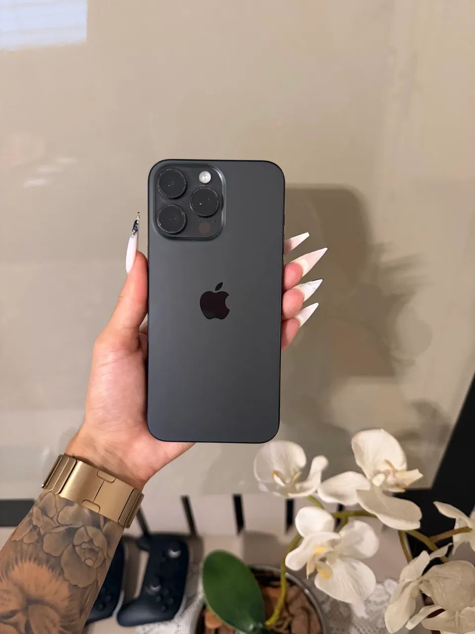iPhone 15 Pro Max 512gb Titânio Preto