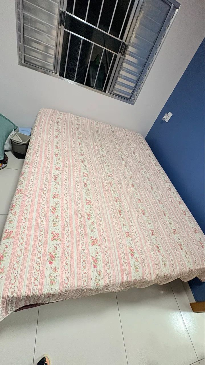 Cama queen com colchão  - Foto 5