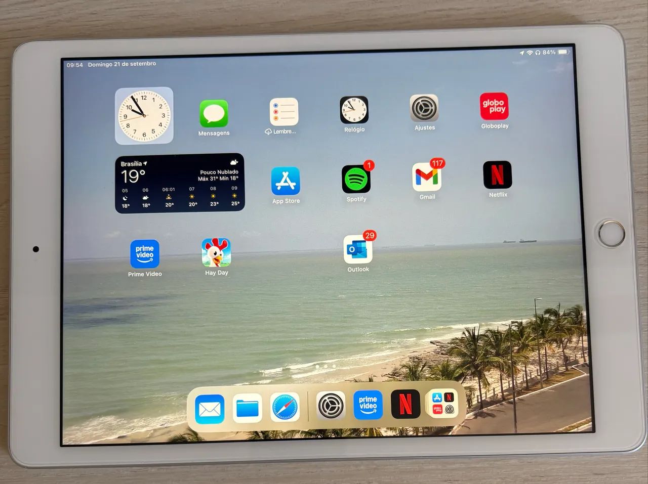 IPad 8, 32GB, prata - Tablets e E-Readers - Setor Habitacional
