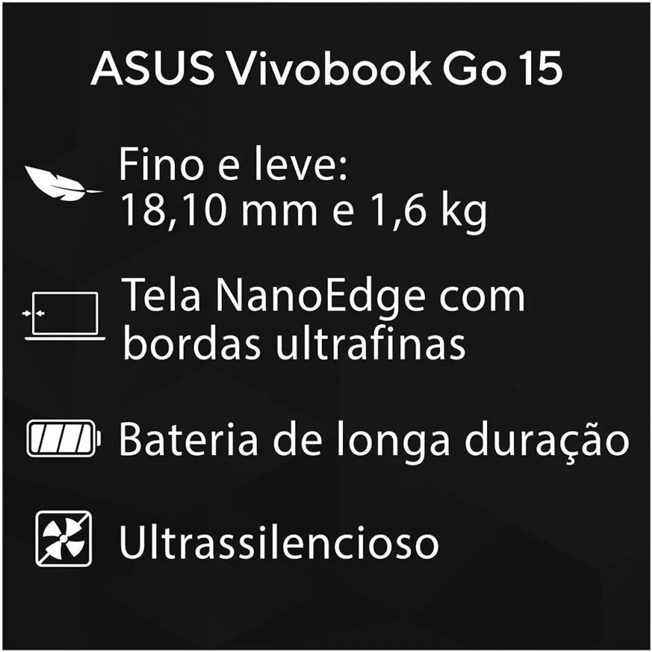 Notebook ASUS - perfeito estado  - Foto 2